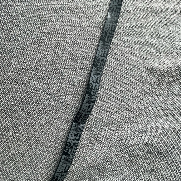 Tony Hawk Black and SilverBonded Leather Belt with Embossed Design - Picture 6 of 16